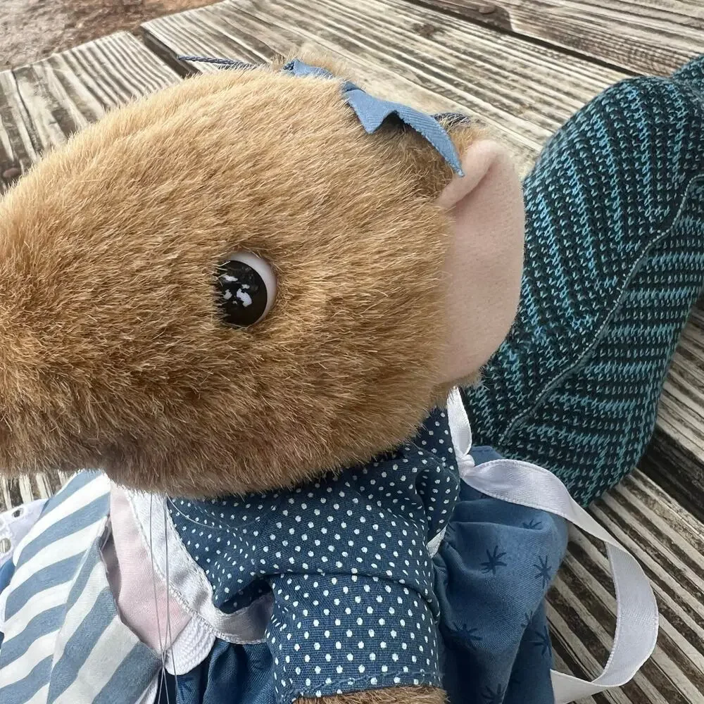 Vintage Hallmark Marjolein Bastin Vera the Mouse Plush 1997 13
